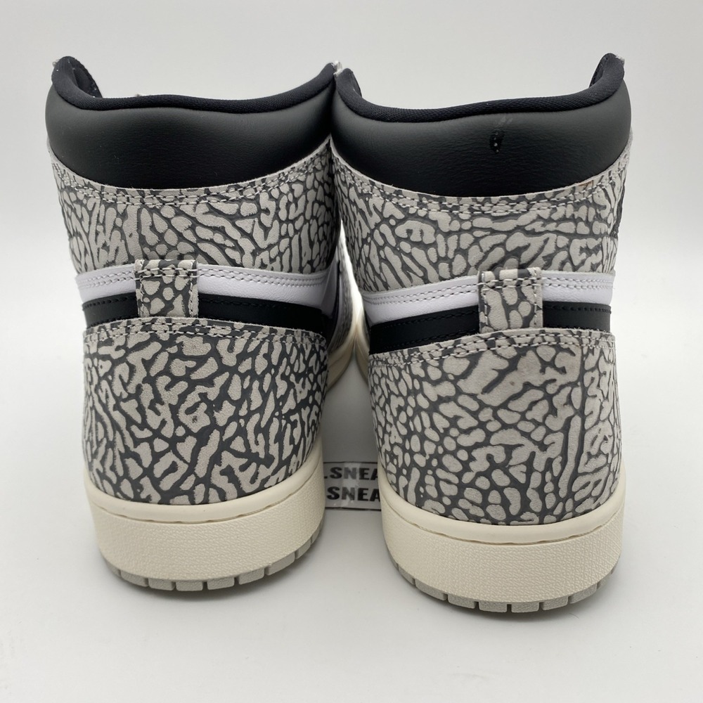 Size 12.5 - Air Jordan 1 Retro OG High White Cement (DZ5485-052) - Picture 6 of 9